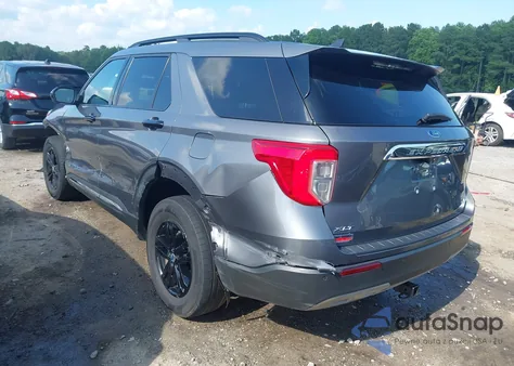 2021 Ford Explorer Xlt z USA, uszkodzony, nr VIN 1FMSK8DH9MGA90520